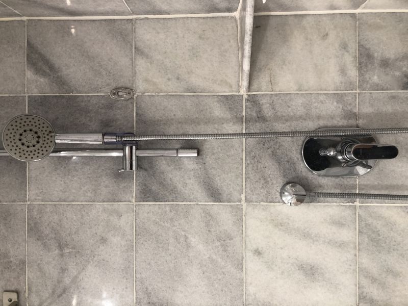 Completed Shower Fixture